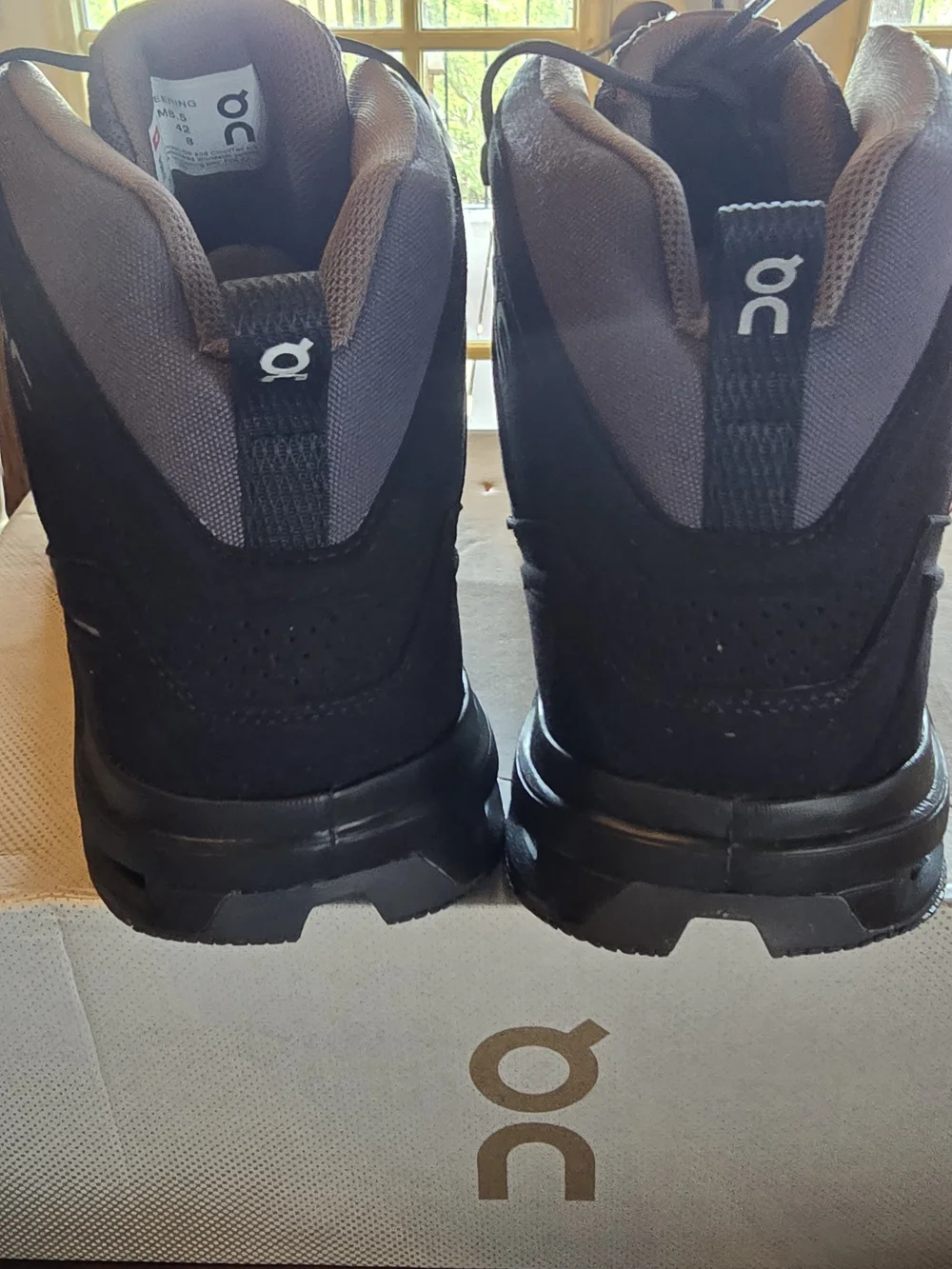 ON Cloudrock Waterproof Men's Gray Hiking Shoes